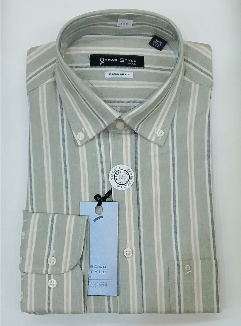 camisa cro 73815verde