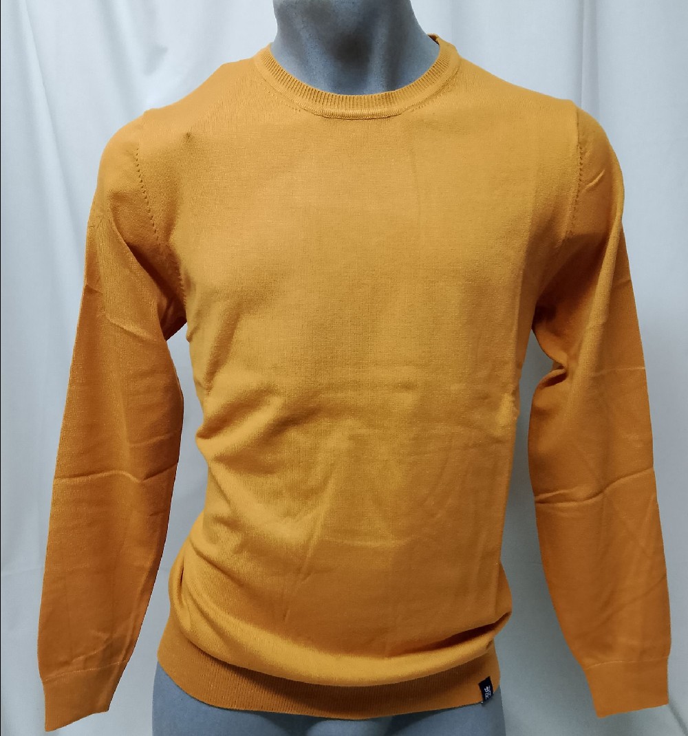 jersey cuello redondo mostaza 312339