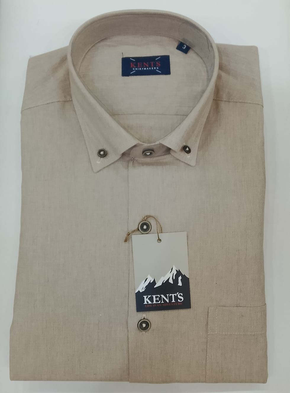 camisa azor crema